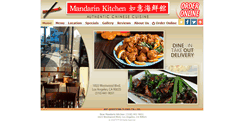 Desktop Screenshot of mandarinkitchenchinese.com